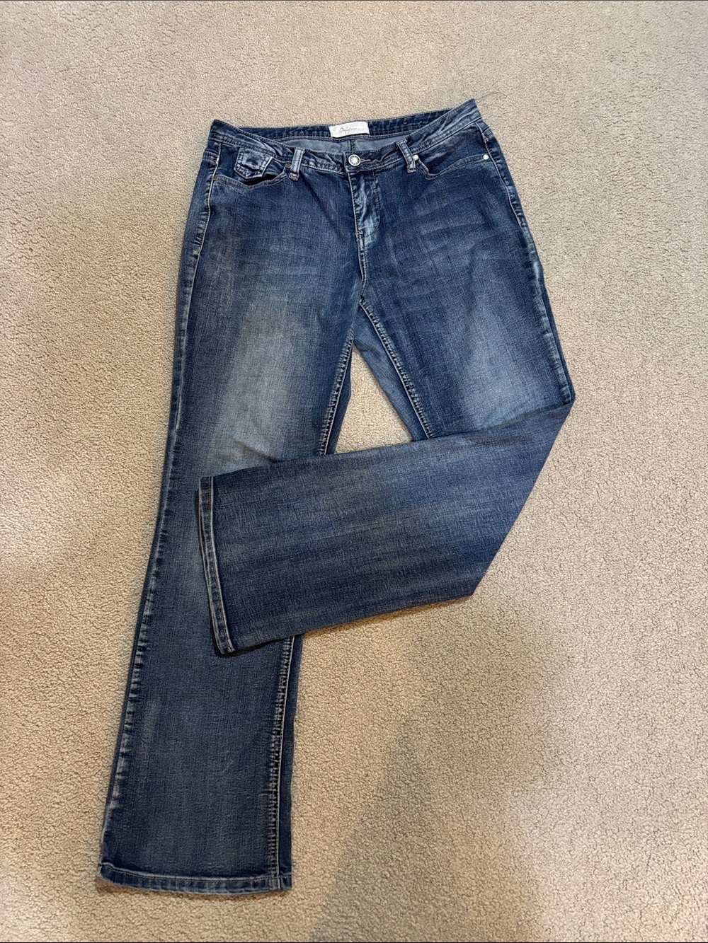 Only Women’s Boot Cut Jeans - Dark Blue Wash